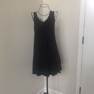 Casual black dress